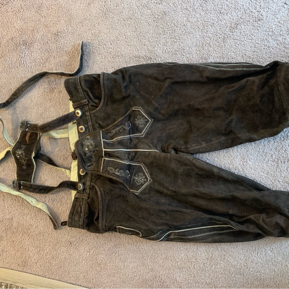 Authentic 100% Leather Lederhosen